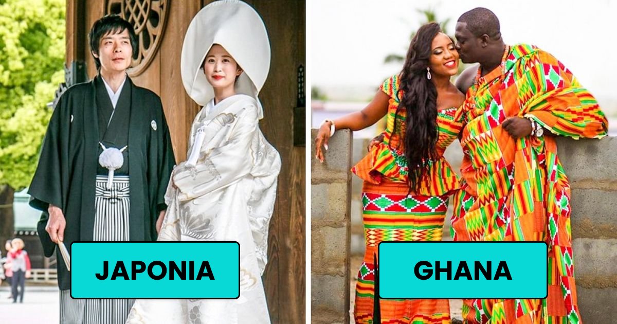 Zobacz, jak wyglądają tradycyjne ślubne stroje na całym świecie