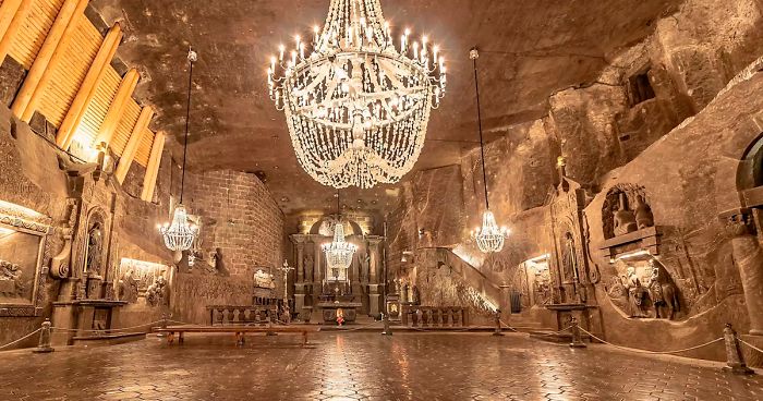 30 fascynujących zdjęć z kopalni soli w Wieliczce, które udowadniają, że natura jest niesamowita